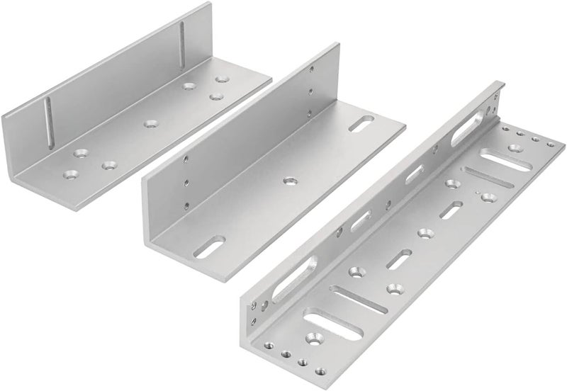 YANWIN Z and L Bracket for 280KG 600LBS Holding Force Electromagnet Lock Single Door Access Control Electric Magnetic Door Lock - Image 2
